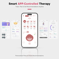 Stimulateur nerveux corporel rechargeable, appareil de thérapie électrique à impulsions faibles avec 26 modes pour soulager les crampes menstruelles, appareil TENS