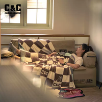 Canapé gonflable double C&C "Daydream" - Mobilier de camping moderne pour l'extérieur - Canapé gonflable portable - Canapé double pour l'extérieur
