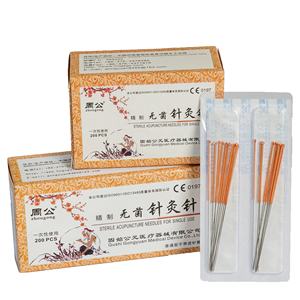 Grosir jarum akupunktur terbaik, jarum steril sekali pakai untuk akupunktur - Product Image 1