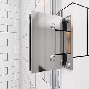 Đối tác kính không khung Châu Âu nóng bán phòng tắm trượt đi bộ trong vòi hoa sen bao vây tắm màn hình - Product Image 2
