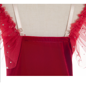 LILACDANCE JM646 Vestido <span class=keywords><strong>de</strong></span> Ballet Profesional Romántico con Tutú Largo <span class=keywords><strong>de</strong></span> Tul para Niñas, <span class=keywords><strong>Disfraz</strong></span> <span class=keywords><strong>de</strong></span> Bailarina con Estampado Luminoso - Product Image 5