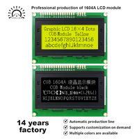 Module LCD JXDC16x4 1604A-V1.3, affichage de caractères 5x7 points, interface parallèle 5V pour équipement de test de laboratoire, module d'affichage LCD