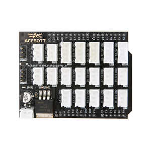 Acebott ESP32 Shield Board v1.0 tấm mở rộng tấm mở rộng Board mở rộng mô-đun cho <span class=keywords><strong>Arduino</strong></span> cho ESP32 Max v1.0 <span class=keywords><strong>Adapter</strong></span> - Product Image 1