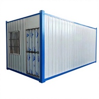 Maisons conteneurs modulaires préfabriquées portables, design moderne, bureaux, commerces, maisons préfabriquées avec salles de bain complètes, garantie 5 ans