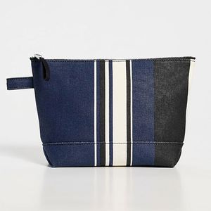 กระเป๋าเครื่องสำอางผ้าแคนวาสแบบกำหนดเองสำหรับผู้หญิง เป็นมิตรกับสิ่งแวดล้อม ใช้ซ้ำได้ มีซิปปิด พกพาสะดวก สำหรับจัดเก็บของใช้ในการเดินทาง ใช้งานได้จริง - Product Image 1