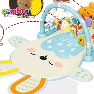 Tapis d'activités musical pour bébé rampant avec piano à pédales électrique, thème lune et nuit, pour salle de sport et fitness - Product Image 5