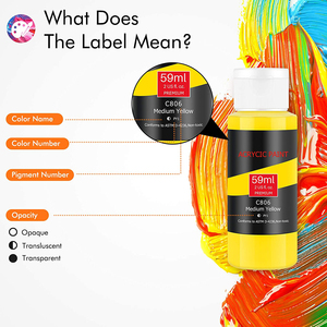 Ensemble de <span class=keywords><strong>peinture</strong></span> <span class=keywords><strong>acrylique</strong></span> 24 couleurs 59 ml pour enfants, étudiants, débutants, papier, toile, céramique, bois, tissu, <span class=keywords><strong>peinture</strong></span> sur roche - Product Image 3