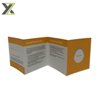 Brochure Guide Utilisateur pour Carte NFC Personnalisée, Imprimée Offset sur Papier Couché et Art avec Laminage Film, Pliée en 3