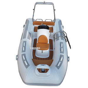 <span class=keywords><strong>Bateau</strong></span> <span class=keywords><strong>semi</strong></span>-<span class=keywords><strong>rigide</strong></span> gonflable <span class=keywords><strong>de</strong></span> <span class=keywords><strong>luxe</strong></span> en fibre <span class=keywords><strong>de</strong></span> verre à coque en V profond, PVC Hypalon, 12 pieds (360 cm), pour plongeur, 6 personnes - Product Image 5