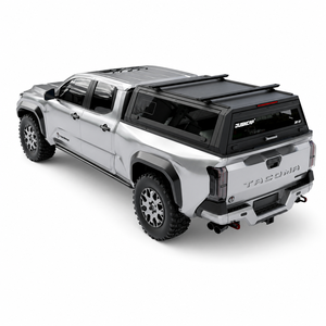 Capot rigide en aluminium pour camionnette <span class=keywords><strong>Toyota</strong></span> Tacoma, benne de 5 pieds, étanche, verrouillable, sans perçage, OEM/ODM - Product Image 4