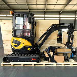 Mini Excavadora con Motor de 2.5 Toneladas, Excavadora de Orugas con Motor 1 2 para Uso Agrícola, Envío Gratis - Product Image 3