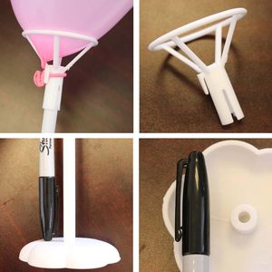 Vente en gros <span class=keywords><strong>pas</strong></span> <span class=keywords><strong>cher</strong></span> 40cm support de flotteur de <span class=keywords><strong>table</strong></span> film aluminium support de poteau de ballon pour décoration de mariage de fête d'anniversaire - Product Image 6