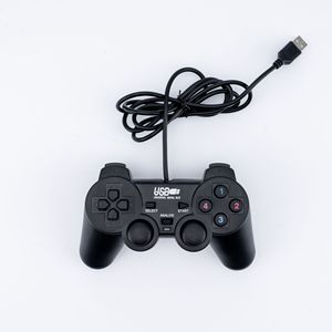 คอนโทรลเลอร์เกมแบบมีสาย USB สำหรับพีซี พร้อมอนาล็อกสติ๊กและปุ่มควบคุม - Product Image 1