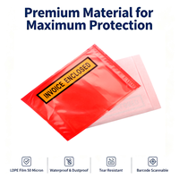 Enveloppes d'expédition imperméables blanches en polyéthylène, taille personnalisée, durables, auto-adhésives pour livraison postale express