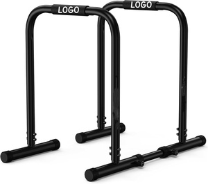 Barras de madera CZFIT para flexiones, barras paralelas antideslizantes, barras para manos en el suelo, entrenamiento en el suelo, madera maciza con soporte metálico resistente - Product Image 2