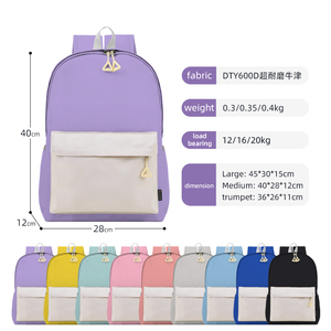 Wholesale Customized Unisex Zipper <b>Backpack</b> Waterproof Fashion School <b>Student</b> Bag Kids School <b>Backpack</b> - Product Image 6