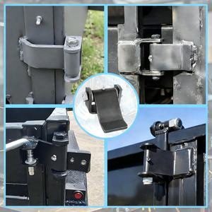 Nouvelle Charnière Robuste en Acier <span class=keywords><strong>pour</strong></span> Semi-Remorque, Charnière de Porte de Conteneur de <span class=keywords><strong>Camion</strong></span> à Fixation par Boulons Haute Résistance <span class=keywords><strong>pour</strong></span> Dongfeng/Jiefang - Product Image 5