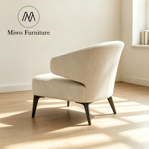 Nouveau <span class=keywords><strong>fauteuil</strong></span> inclinable moderne en tissu <span class=keywords><strong>pour</strong></span> chambre à coucher, salon, hôtel, <span class=keywords><strong>club</strong></span>, hall d'accueil, réception, style italien - Product Image 4