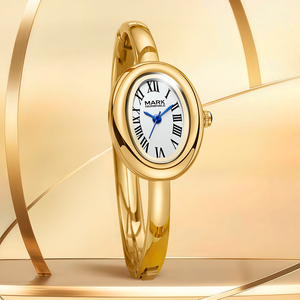 Orologi di Lusso Mark Fairwhale, <span class=keywords><strong>Orologio</strong></span> da Polso da <span class=keywords><strong>Donna</strong></span> con Catena in <span class=keywords><strong>Metallo</strong></span> Dorato, Elegante <span class=keywords><strong>Orologio</strong></span> al Quarzo per <span class=keywords><strong>Donna</strong></span>, Regalo Raffinato - Product Image 1