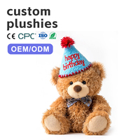 Peluche lapin lavable de 25 cm, rembourrage hypoallergénique, compagnon câlin pour nouveau-né, cadeau de naissance, poupée en peluche personnalisée