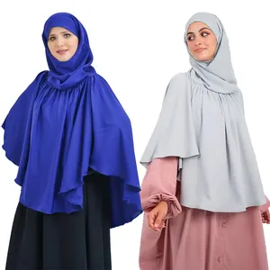 थोक मलेशिया मुस्लिम फैंसी हिजाब सेक्सी महिलाओं niqab गर्म डिजाइन शैली चेहरे को कवर दुपट्टा abaya khimar 2 shichten