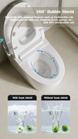 Détecteur de mouvement en céramique de différentes couleurs WC intelligent Inodoro Sanitaire automatique Salle de bain Toilette intelligente