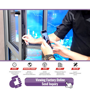 EOKO Minimalist Design Aluminium Schiebetür aus gehärtetem Glas für Hotel Hospital Villa Apartment Project - Product Image 5