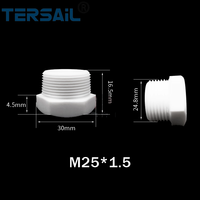 Bouchon hexagonal en PTFE de haute qualité, résistant aux hautes températures et à la corrosion, M3m6m10