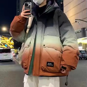 Chaqueta <span class=keywords><strong>de</strong></span> Invierno Unisex <span class=keywords><strong>de</strong></span> Diseñador, Chaqueta Acolchada Gruesa Informal con Capucha para Hombre, Chaqueta <span class=keywords><strong>de</strong></span> Lona con Cremallera para Hombre y Mujer - Product Image 3