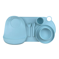 Ensemble de repas pour enfants de 0 à 3 ans, marque Thistle, style mignon, haute qualité, sans BPA, écologique, compatible lave-vaisselle
