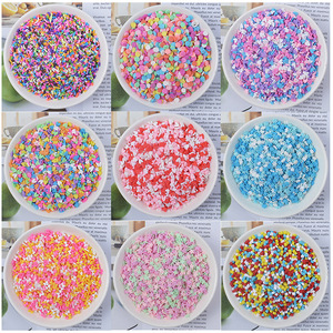 100g High Quality Mix Colors <strong>Clay</strong> <strong>Slices</strong> Sprinkle Slime Craft Resin Crafts <strong>Polymer</strong> <strong>Clay</strong> Heart <strong>Slices</strong> Sprinkles for Slime / Craft - Product Image 4