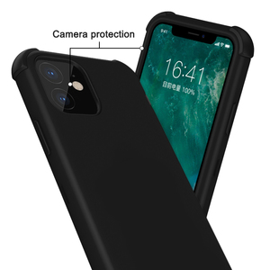 Caja del teléfono celular al por mayor suave <span class=keywords><strong>de</strong></span> silicona y caucho pintura PC <span class=keywords><strong>funda</strong></span> para teléfono móvil para <span class=keywords><strong>iPhone</strong></span> <span class=keywords><strong>11</strong></span> 12 Pro Max - Product Image 3