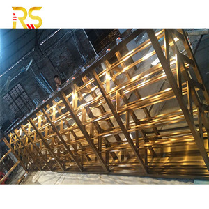Meuble à vin <span class=keywords><strong>professionnel</strong></span> en acier inoxydable, armoire de présentation sur pied et étagère de <span class=keywords><strong>bar</strong></span> <span class=keywords><strong>pour</strong></span> restaurant ou cave à vin - Product Image 3