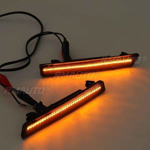 Un Par de Luces LED Laterales Delanteras/Traseras (Luz Ámbar/Roja) para Dodge Challenger 2015-2016 2017 2018, Luces Intermitentes LED - Product Image 3