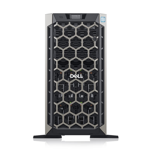 Dells Tower Server T440 Xeon 3204 8g Memory 2t H330 Raid Card Dvdrw 750w Dells Poweredge T440 Tower case