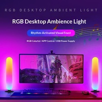 Barre lumineuse LED intelligente RGB, synchronisation musicale, éclairage rythmique, contrôle par application, rétroéclairage TV ambiant, décoration de salle de jeu, fête