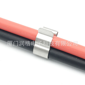 Clip de câble en acier inoxydable en forme de C pour la fixation des câbles 4 mm² - Product Image 2