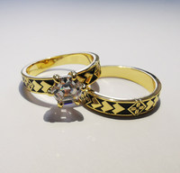 Bijoux fins personnalisés Vintage Hawaii diamant Cz gravure bague bijoux or Rose argent Sterling Plumeria ancien anglais bague de défilement