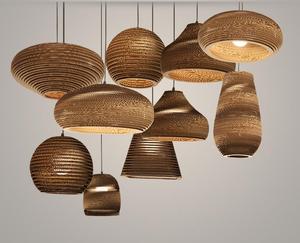 Lustre créatif <span class=keywords><strong>zen</strong></span> d'Asie du Sud-Est, lampe suspendue tissée pour café, restaurant thaïlandais, salon de thé, bar, luminaires suspendus japonais - Product Image 2