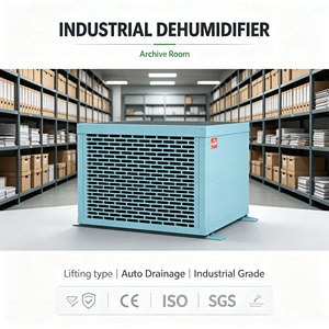 Deshumidificador Industrial para Invernaderos, Archiveros, Almacenes y Talleres con Control Automático de <span class=keywords><strong>Humedad</strong></span> y Reinicio Automático - Product Image 1