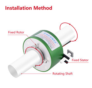Plastik mil/gövde ile delik kayma halkası, 12.7/25.4/38.1/50mm içi boş delik, 2/4/6 devre 10A/tel - Product Image 4