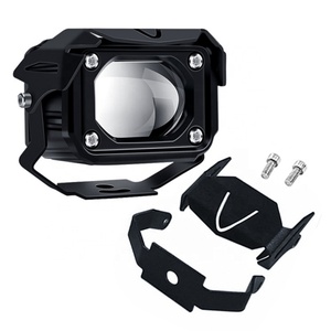 Phares à LED de 3 pouces avec lentille laser, projecteur LED, phares antibrouillard LED bicolores 12V, éclairage LED 4x4 pour moto - Product Image 1