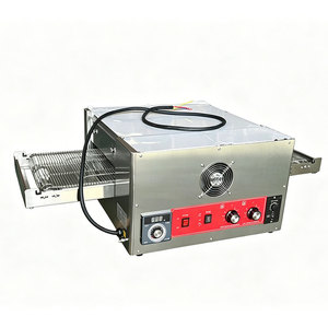 Horno de Pizza Comercial de 12/18/32 Pulgadas a Gas/Eléctrico con Cinta Transportadora, Control por Perilla, 1 Año de Garantía para Panadería - Product Image 1