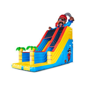 Tobogán Inflable Doble para Uso en Seco/Húmedo para Negocios de Alquiler de Fiestas/Tobogán Inflable con Temática de Carnaval - Product Image 5