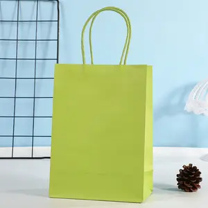 Bolsas de compras de papel Personalizadas Impresión reciclada regalo ropa bolso