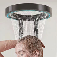 Panneau de douche spa bien-être avec cascade et jets massants en acier inoxydable pour hôtels et complexes hôteliers (vente en gros)