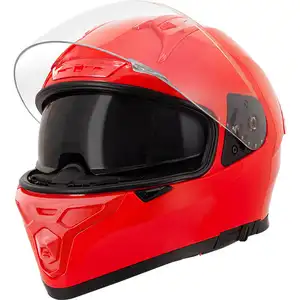 Protezione di sicurezza alla moda durevole per adulti rosa ragazza strada moto casco integrale