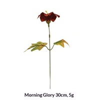 30cm Kunstmatige Morning Glory Enkelstam Herfstkleuren Kunststof Huis Bruiloft Retro Licht Luxe Bloemstuk