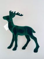 Décoration de Noël pour la maison : Renne en velours pour le bureau