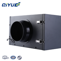 Ventilateur de purification d'air avec filtre HEPA au charbon haute efficacité pour système de ventilation centralisée, ventilateurs de conduit de 4 pouces